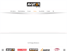 Tablet Screenshot of akhtargroup.com.bd
